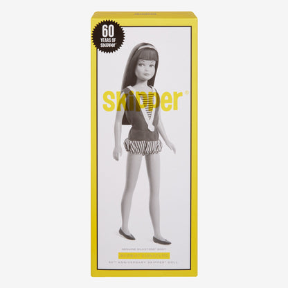 60th Anniversary Skipper Doll - Búp bê Sưu tầm Kỷ niệm 60 năm Barbie Signature HRM86 Barbie Signature - ảnh 5 - Collectible D