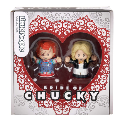 Little People Collector Bride of Chucky Movie Special Edition Set - Mô hình Figure Chucky & Tiffany - Mattel (HYM23) - Hình ảnh bổ sung 8