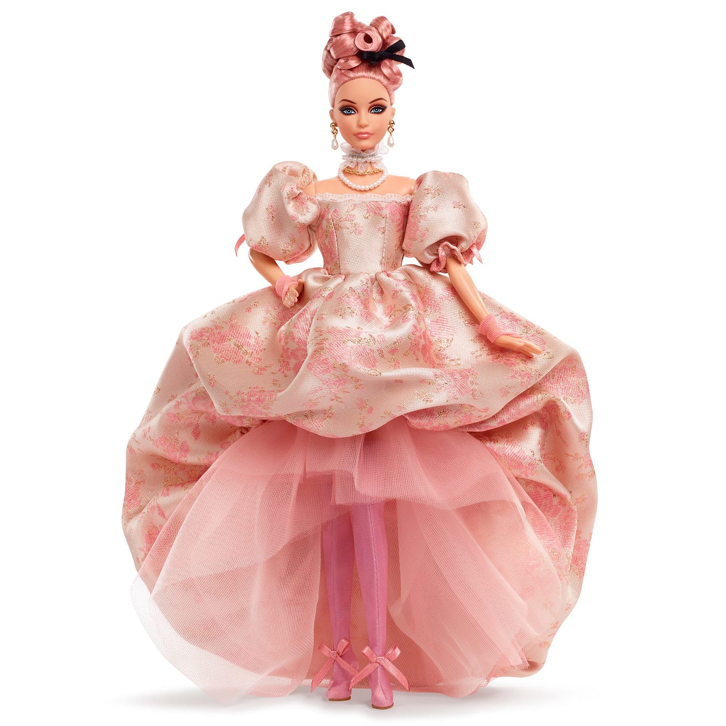 A Tribute to Fashion Barbie Doll - Búp bê sưu tầm cao cấp Mattel Barbie Signature HRM26 - Hình ảnh sản phẩm