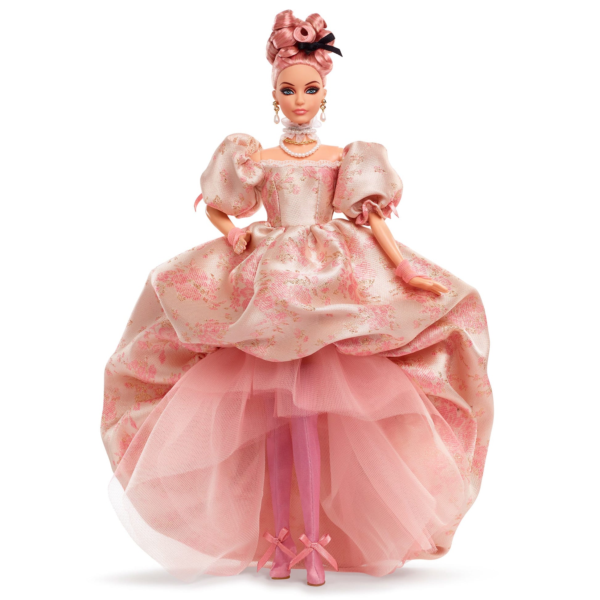 A Tribute to Fashion Barbie Doll - Búp bê sưu tầm cao cấp Mattel Barbie Signature HRM26 - Hình ảnh sản phẩm