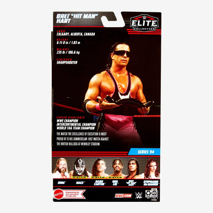 WWE Bret "Hit Man" Hart™ Elite Collection Action Figure - Mô hình hành động Mattel - Hình ảnh bổ sung 7