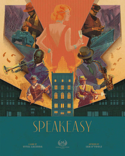 Speakeasy: Deluxe Edition Plus Custom Wood Money Tokens (Kickstarter Pre-Order Special)
