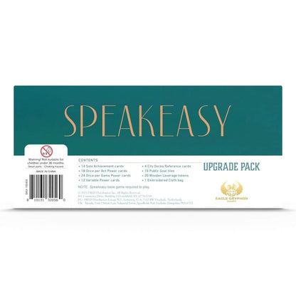 Speakeasy: Deluxe Edition Plus Custom Wood Money Tokens (Kickstarter Pre-Order Special)