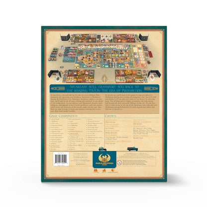 Speakeasy: Deluxe Edition Plus Custom Wood Money Tokens (Kickstarter Pre-Order Special)