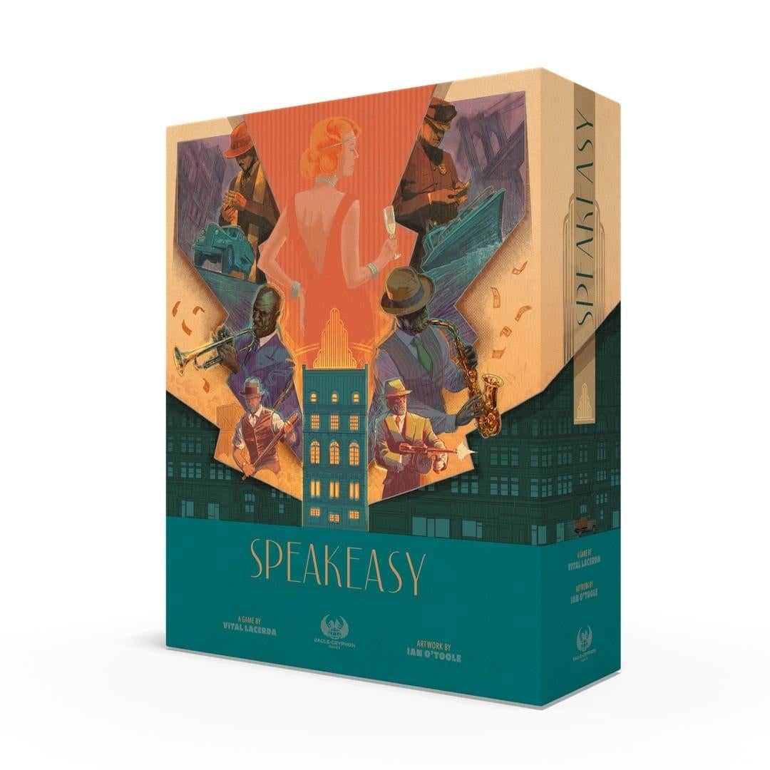 Speakeasy: Deluxe Edition Plus Custom Wood Money Tokens (Kickstarter Pre-Order Special)