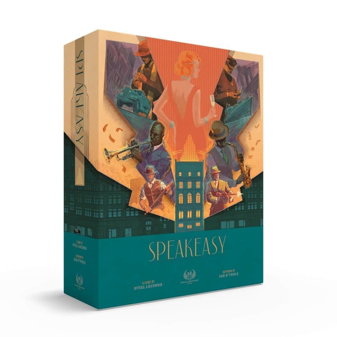 Speakeasy: Deluxe Edition Plus Custom Wood Money Tokens (Kickstarter Pre-Order Special)