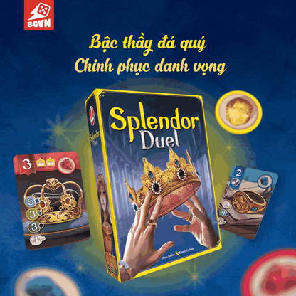 Splendor Duel - Board Game Chiến Thuật 2 Người Đẳng Cấp - Board Game VN Store
