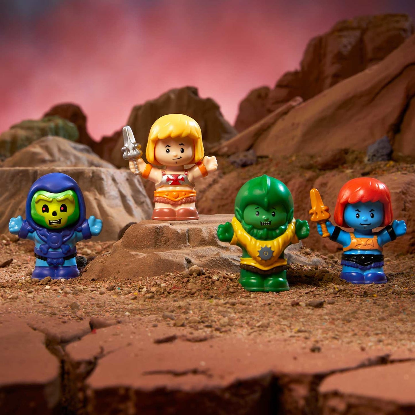 Little People Collector MOTU: Skeletor’s Stronghold - Bộ Mô Hình Sưu Tập Masters of the Universe - Mattel Creations - Hình ảnh chi tiết 2