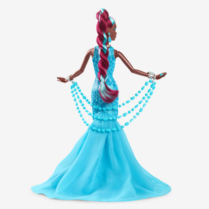Barbie Fantasy Collection Turquoise Doll - Búp bê Sưu tầm Cao cấp - Mattel Mattel - ảnh 2 - Collectible Doll