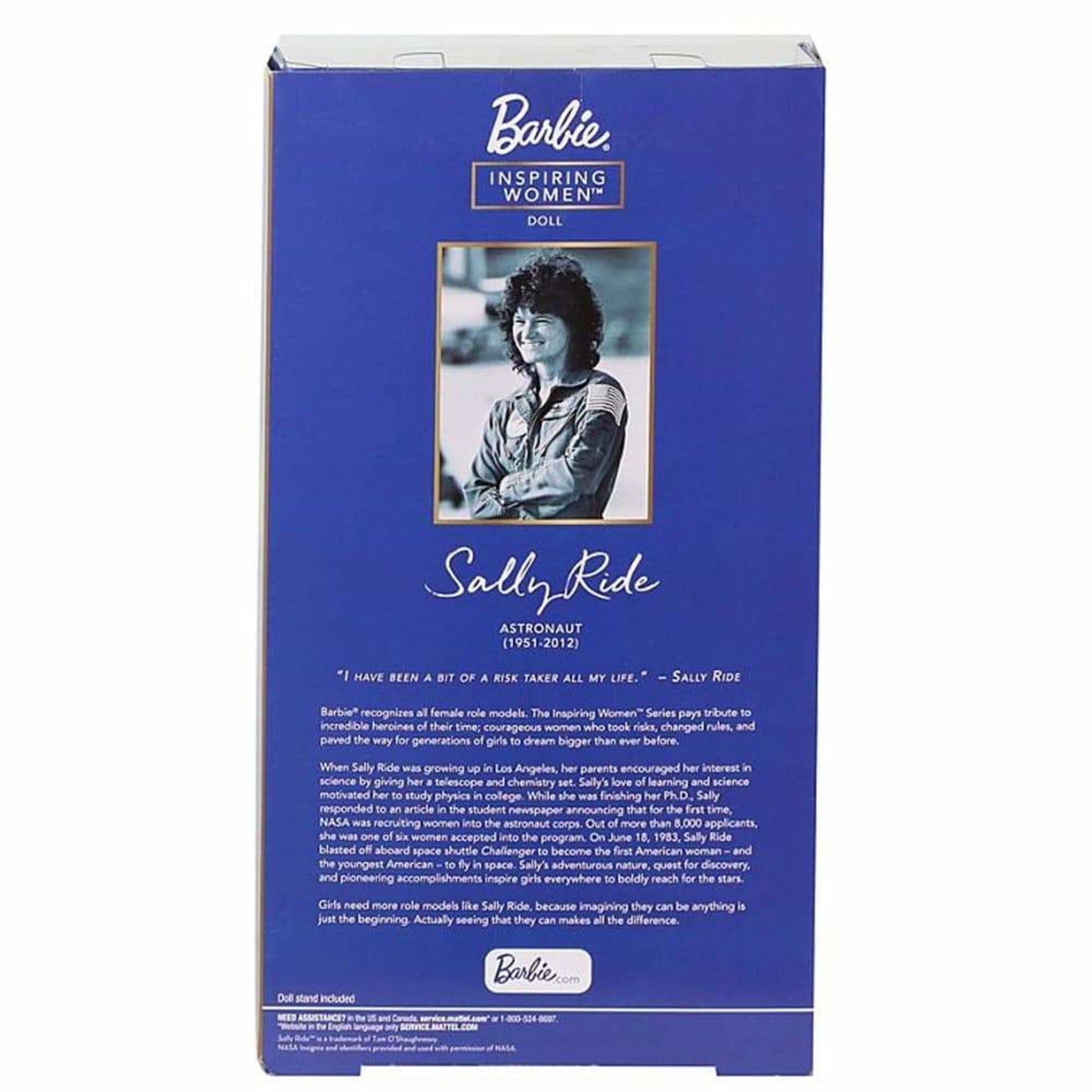 Sally Ride Barbie Inspiring Women Doll - Búp bê Phi hành gia NASA - Barbie Signature Mattel Mattel - ảnh 8 - Doll