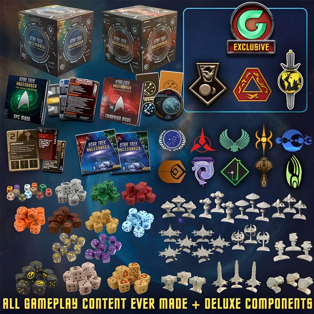 Star Trek Ascendancy: The Final Frontier Deluxe All-In Tier (Kickstarter Pre-Order Edition)