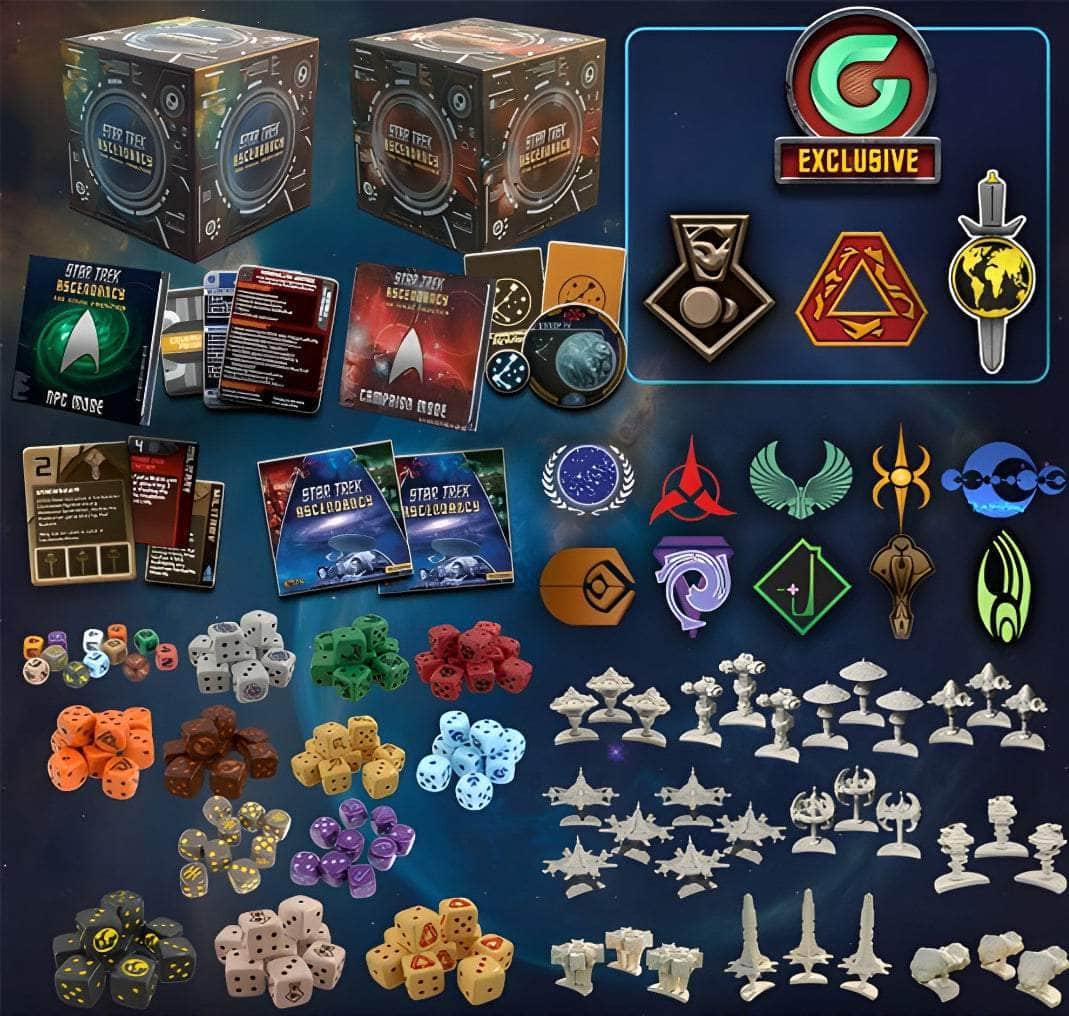 Star Trek Ascendancy: The Final Frontier Deluxe All-In Tier (Kickstarter Pre-Order Edition)