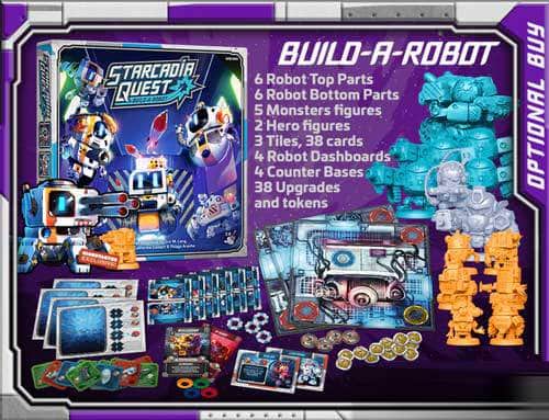 Starcadia Quest: Build-A-Robot Expansion Plus Extras (Kickstarter Special)