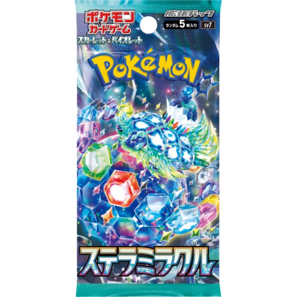 Thẻ bài Pokemon TCG SV7 Stella Miracle Booster Pack tiếng Nhật