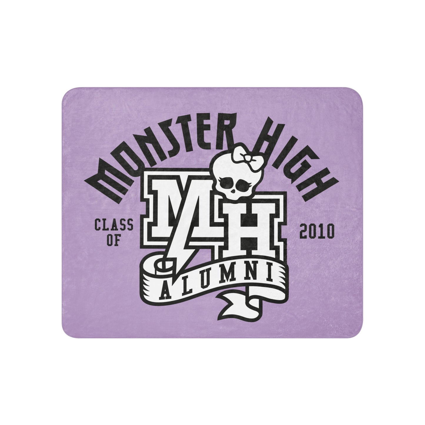 Monster High Alumni Sherpa Blanket - Chăn Sherpa Mềm Mại Cao Cấp - Mattel Creations - Hình ảnh sản phẩm