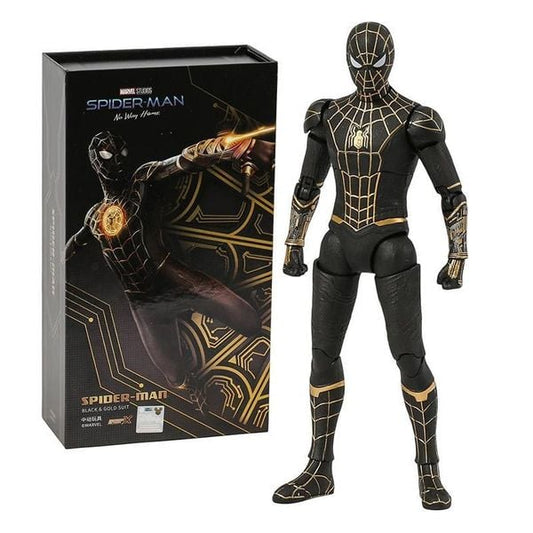 Mô hình Marvel - Spiderman - Black Gold Suit - ZD Toys - ZM76