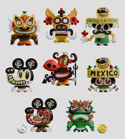 Super Machito Blind Box - Mô Hình Art Toy - Kaleidos Creative