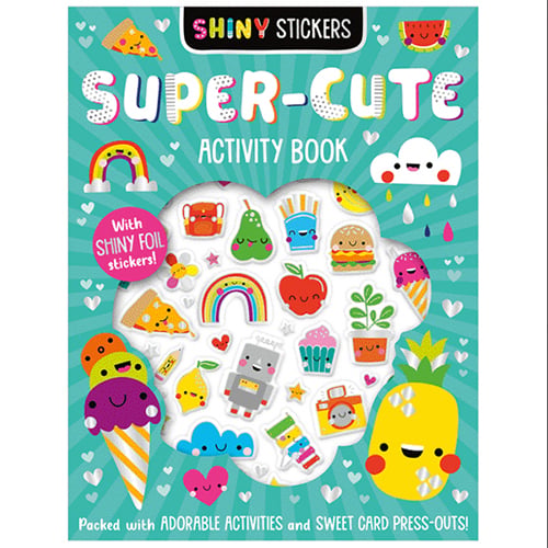 Shiny Stickers Super-Cute Activity Book