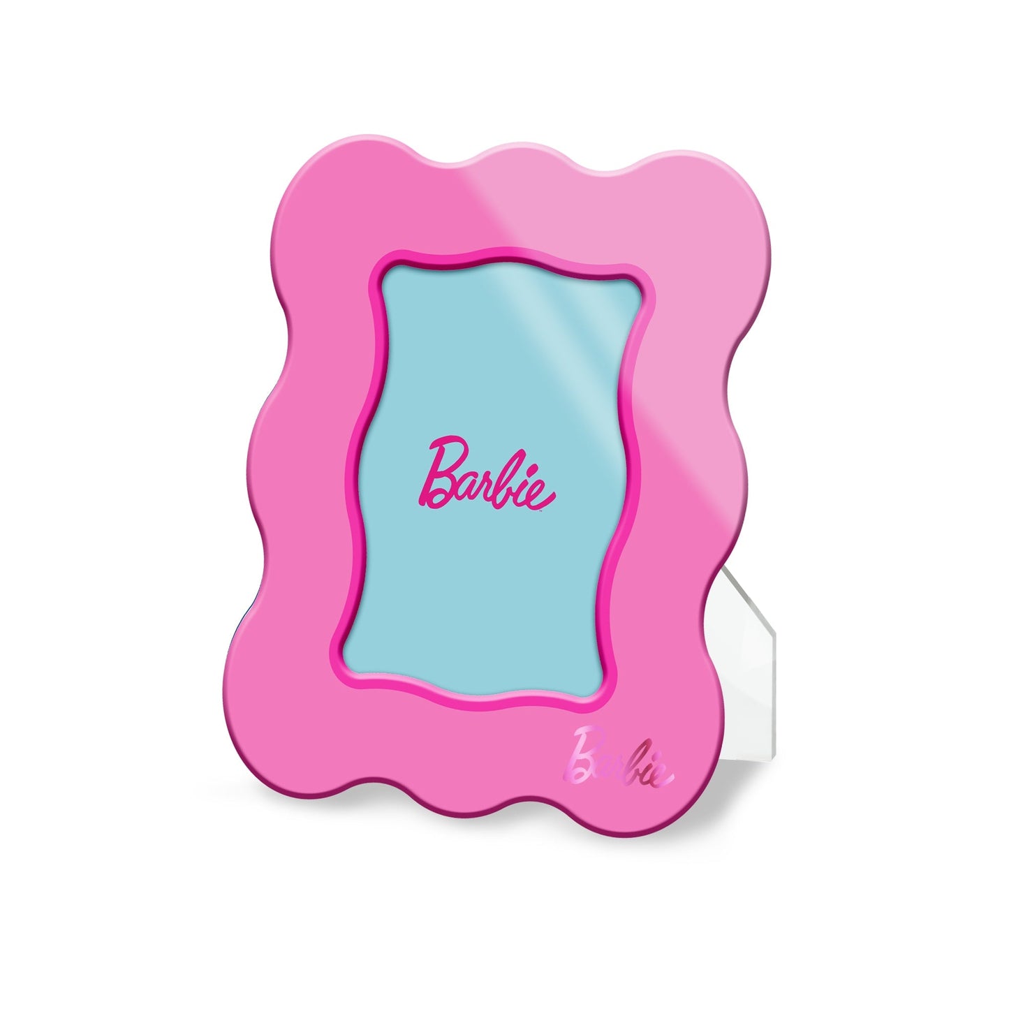 Barbie Pink Scalloped Photo Frame - Khung Ảnh Trang Trí Barbie Signature - Hình ảnh sản phẩm