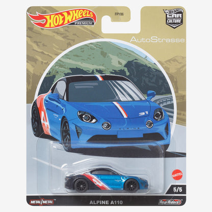 Hot Wheels Car Culture Alpine A110 - Mô hình xe 1:64 cao cấp Mattel - Hình ảnh sản phẩm