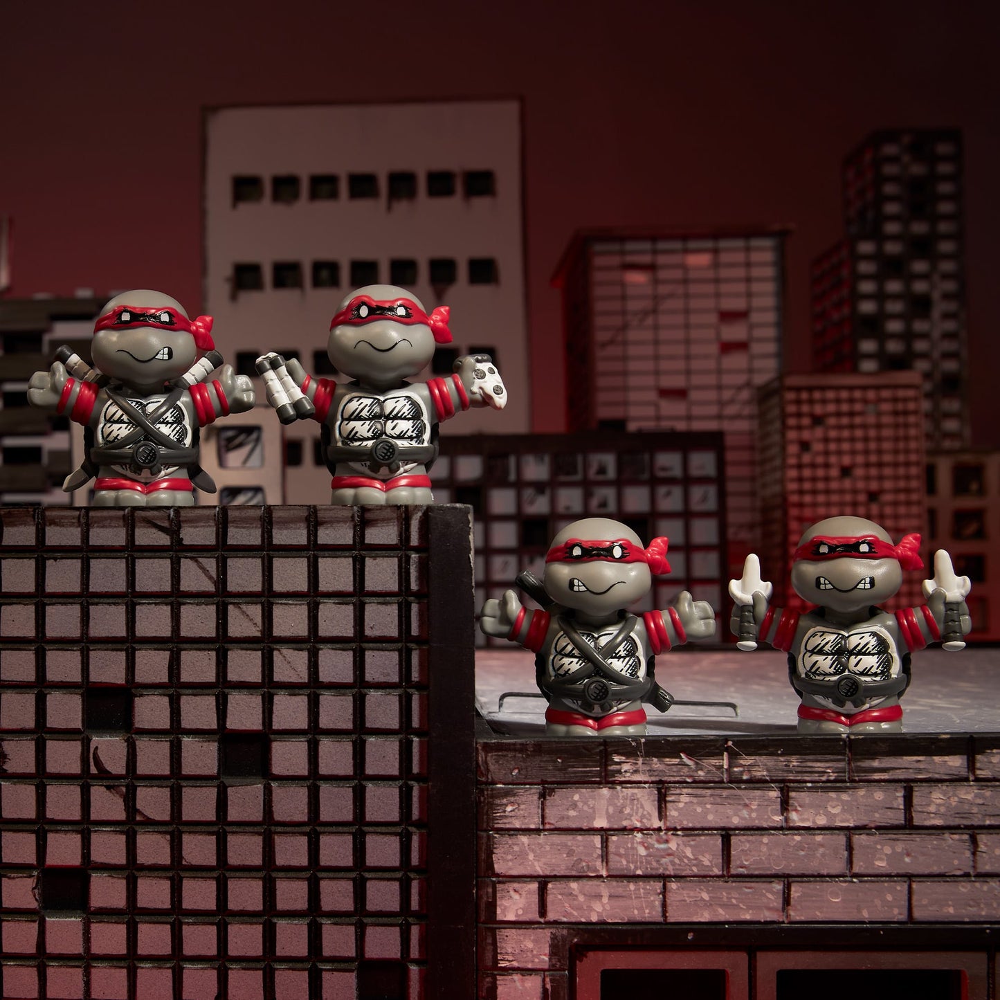 Little People Collector Teenage Mutant Ninja Turtles: Origins Special Edition Figure Set - Bộ Mô Hình Rùa Ninja Sưu Tập - Mattel Fisher-Price - Hình ảnh chi tiết 2