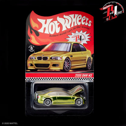 RLC Exclusive 2006 BMW M3 - Yellow Xe Mô Hình Diecast Hot Wheels Hot Wheels - ảnh 7 - Xe mô hình sưu tậm