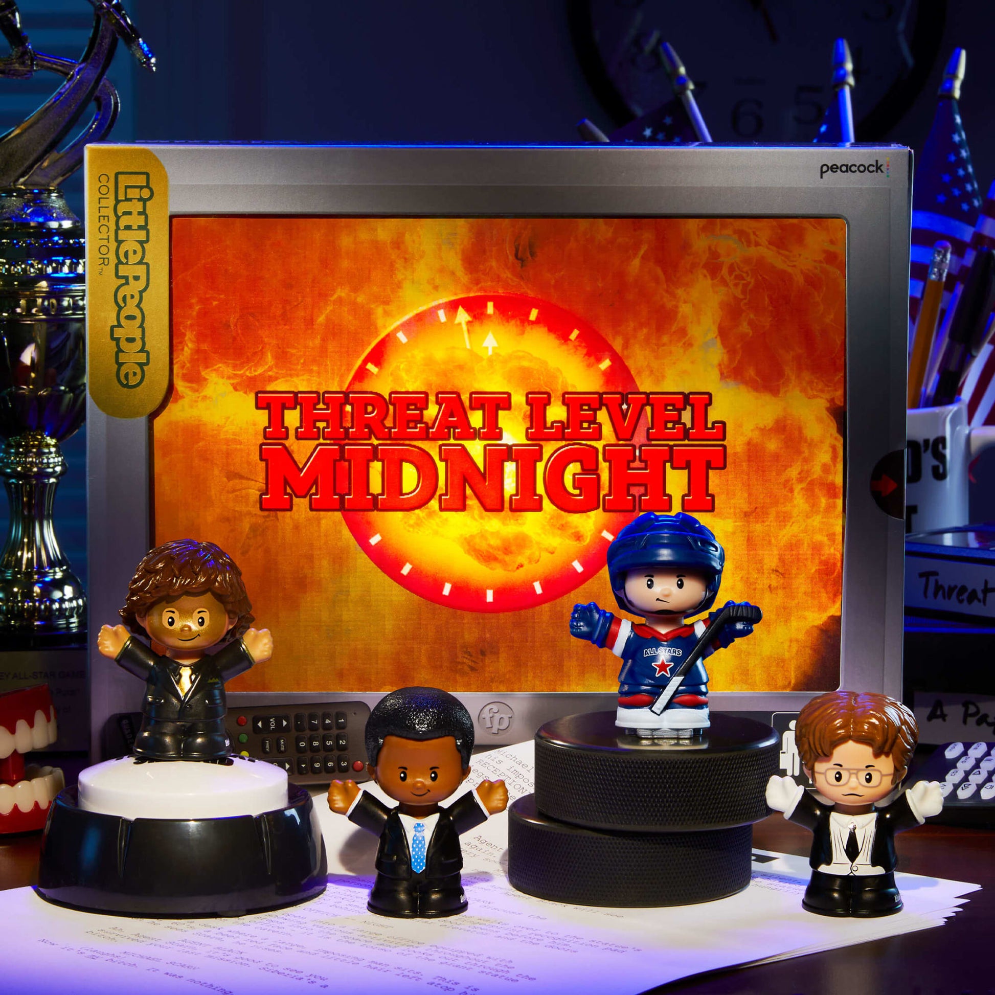 Little People Collector The Office Threat Level Midnight Set - Bộ Mô Hình Nhân Vật Sưu Tầm - Fisher-Price Fisher-Price - ảnh 