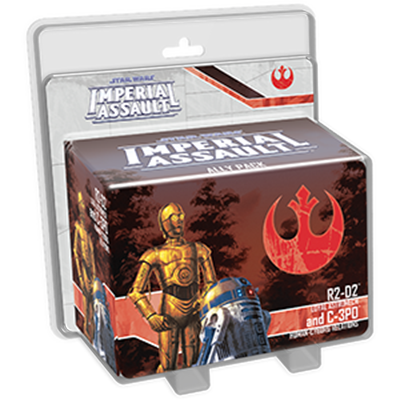 Star Wars: Imperial Assault - R2-D2 and C-3PO Ally Pack | Board Game Mở Rộng Chiến Thuật | Fantasy Flight Games