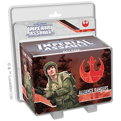 Star Wars: Imperial Assault - Alliance Rangers Ally Pack - Board Game Chiến Thuật - Fantasy Flight Games