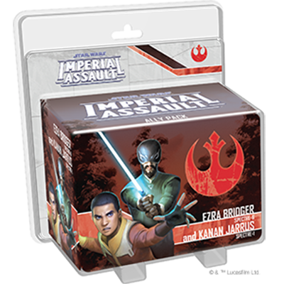 Star Wars Imperial Assault: Ezra Bridger and Kanan Jarrus | Board Game Chiến Thuật | Fantasy Flight Games