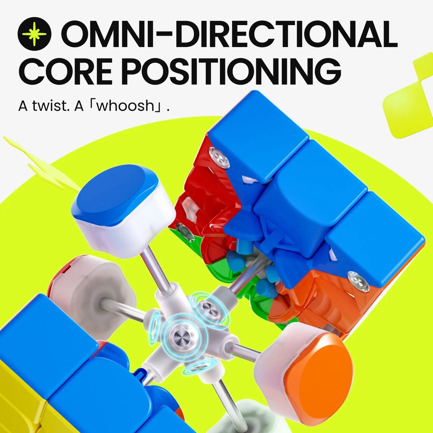 Swift Block 355 Maglev | Rubik 3x3 Nam Châm Maglev | GANCUBE