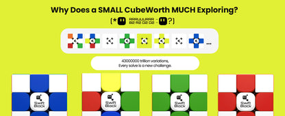 Swift Block 355S Magnetic Cube - Rubik 3x3 Nam Châm Chuyên Dụng - Swift Block