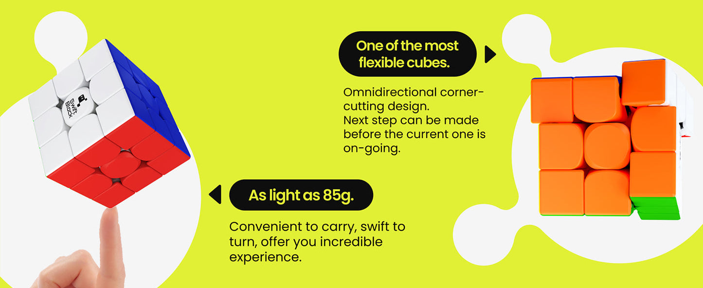 Swift Block 355S Magnetic Cube - Rubik 3x3 Nam Châm Chuyên Dụng - Swift Block