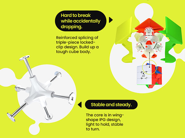 Swift Block 355S Magnetic Cube - Rubik 3x3 Nam Châm Chuyên Dụng - Swift Block