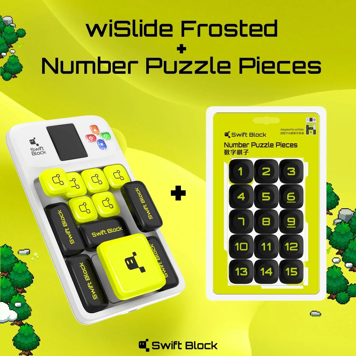 Bộ Trò Chơi Giải Đố Thông Minh Swift Block wiSlide Klotski Slide Puzzle Game