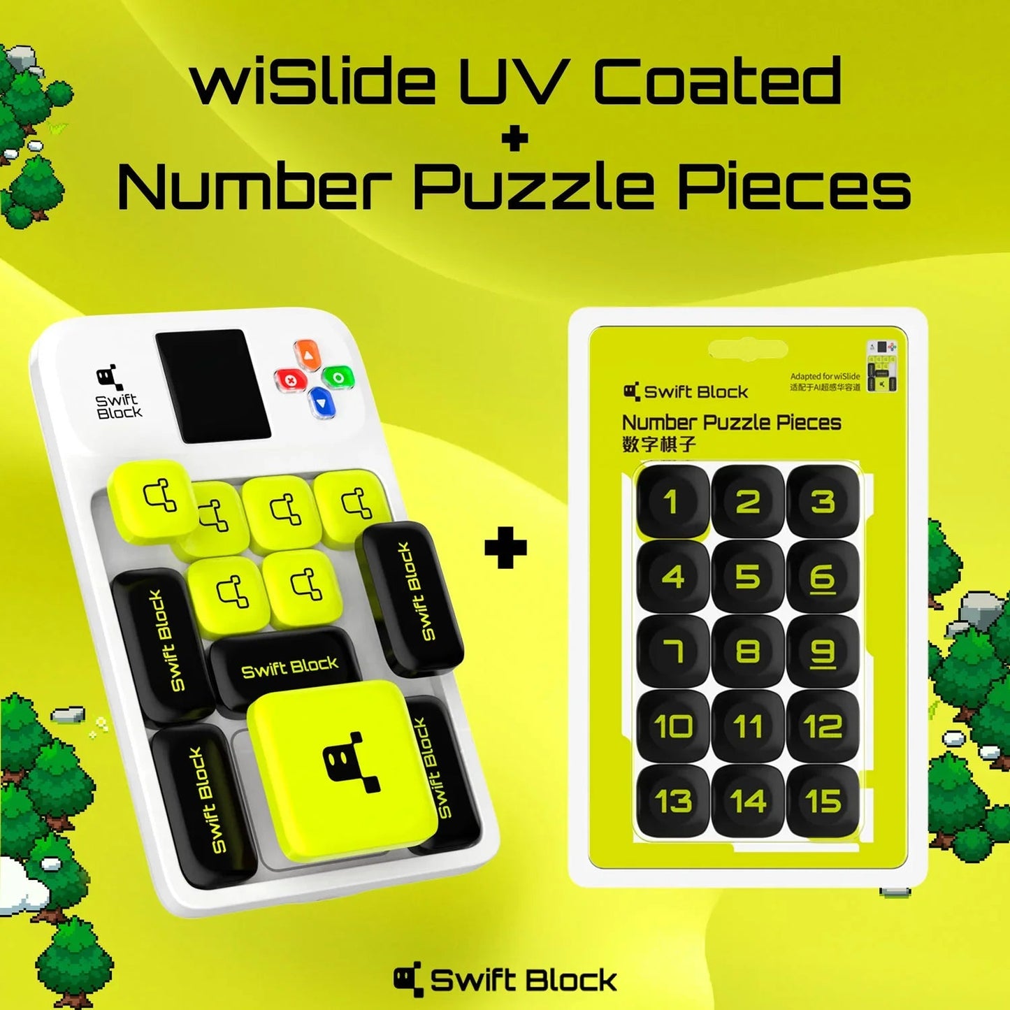 Bộ Trò Chơi Giải Đố Thông Minh Swift Block wiSlide Klotski Slide Puzzle Game