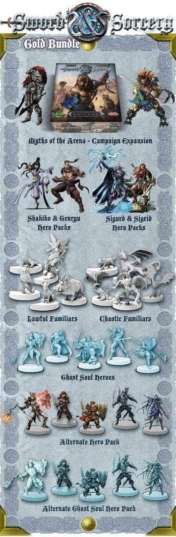 Sword & Sorcery: Ancient Chronicles All-In [Legendary Hero Plus Gold] Bundle (Kickstarter Special)