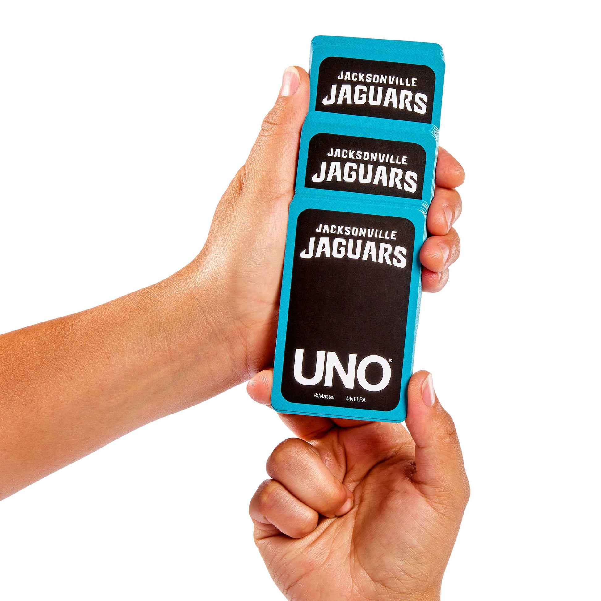 UNO Fandom NFL Jacksonville Jaguars Game Deck - Bộ Bài Thẻ Bài Thể Thao - Mattel - Hình ảnh bổ sung 5