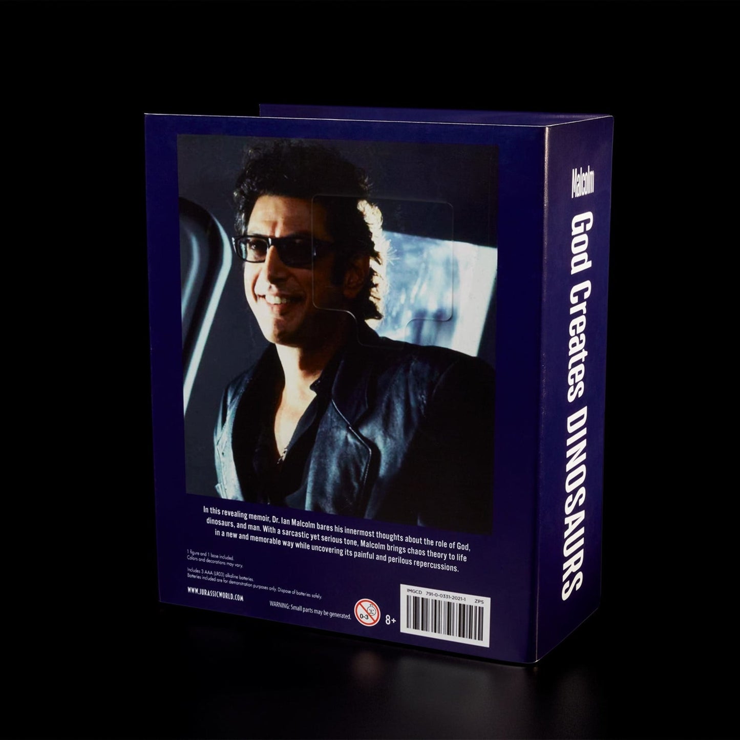 Jurassic Park Chaos Theory Dr. Ian Malcolm Figure - Mô hình Action Figure Sưu tầm Mattel HCF63