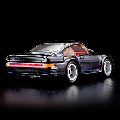 RLC Exclusive 1986 Porsche 959 Xe Mô Hình Tỉ Lệ 1:64 Hot Wheels - Góc nhìn khác 3