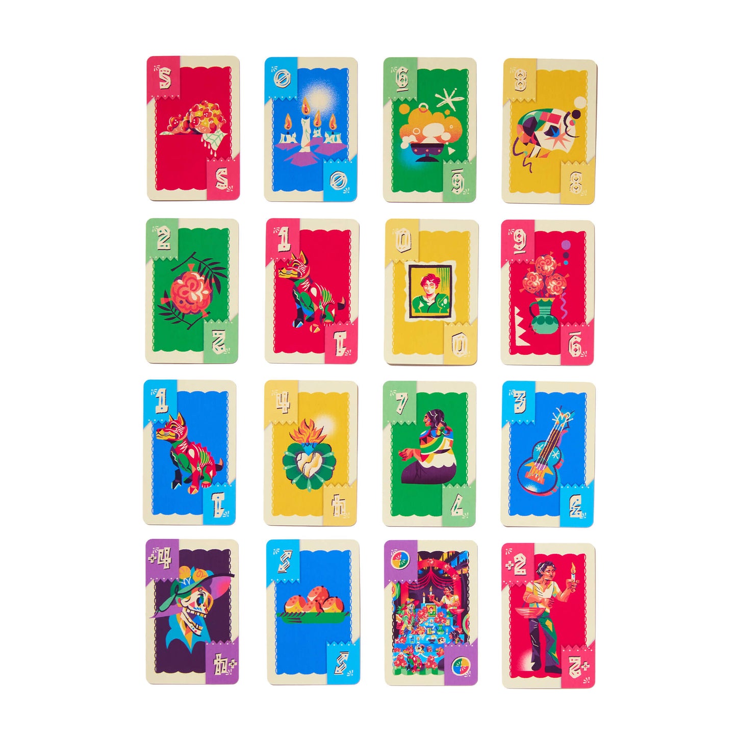 UNO Canvas Día de Muertos Card Game - Trò Chơi Bài Nghệ Thuật - Mattel Creations