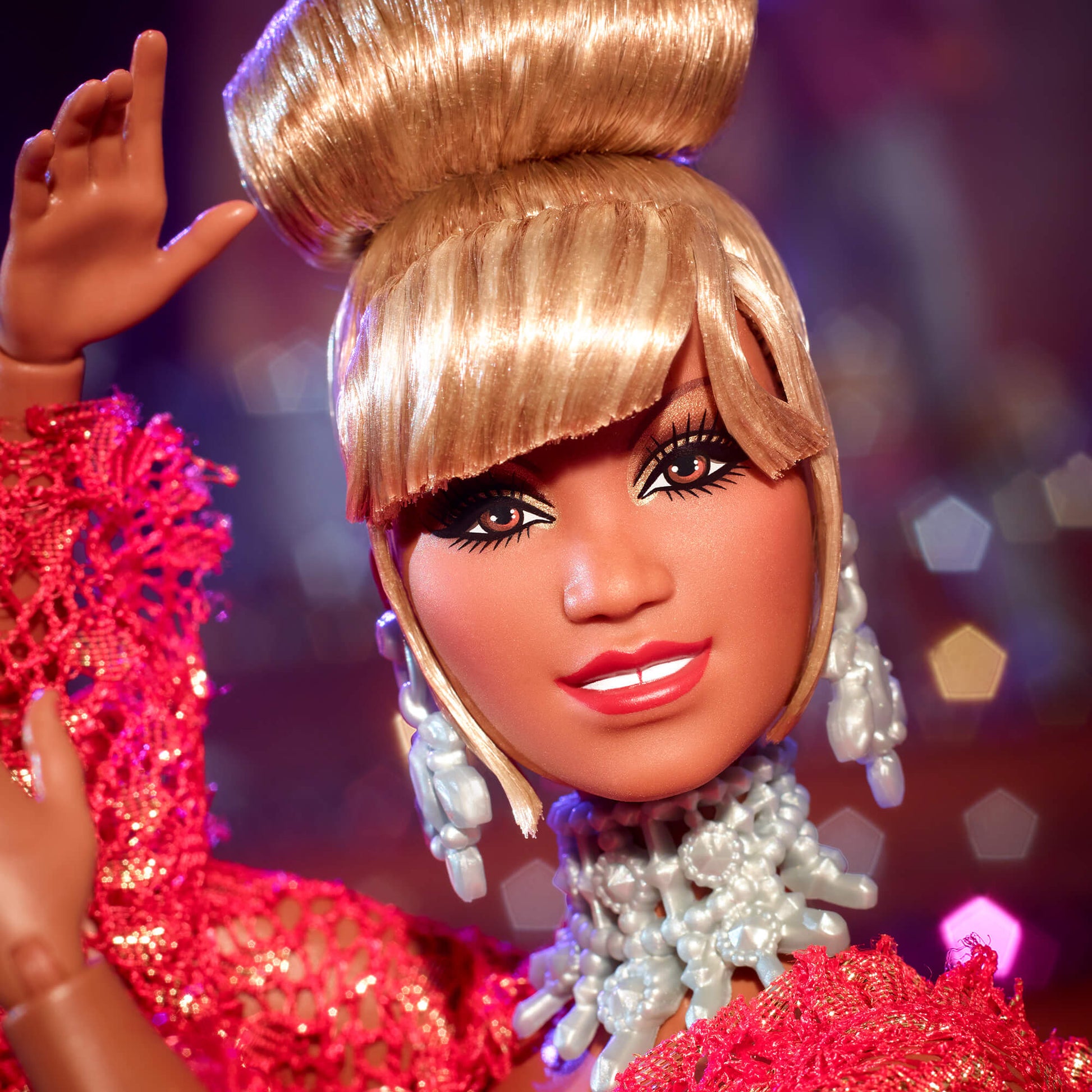 Barbie Inspiring Women Celia Cruz Doll - Búp Bê Sưu Tầm Nghệ Sĩ Salsa - Barbie Signature - Hình ảnh bổ sung 5