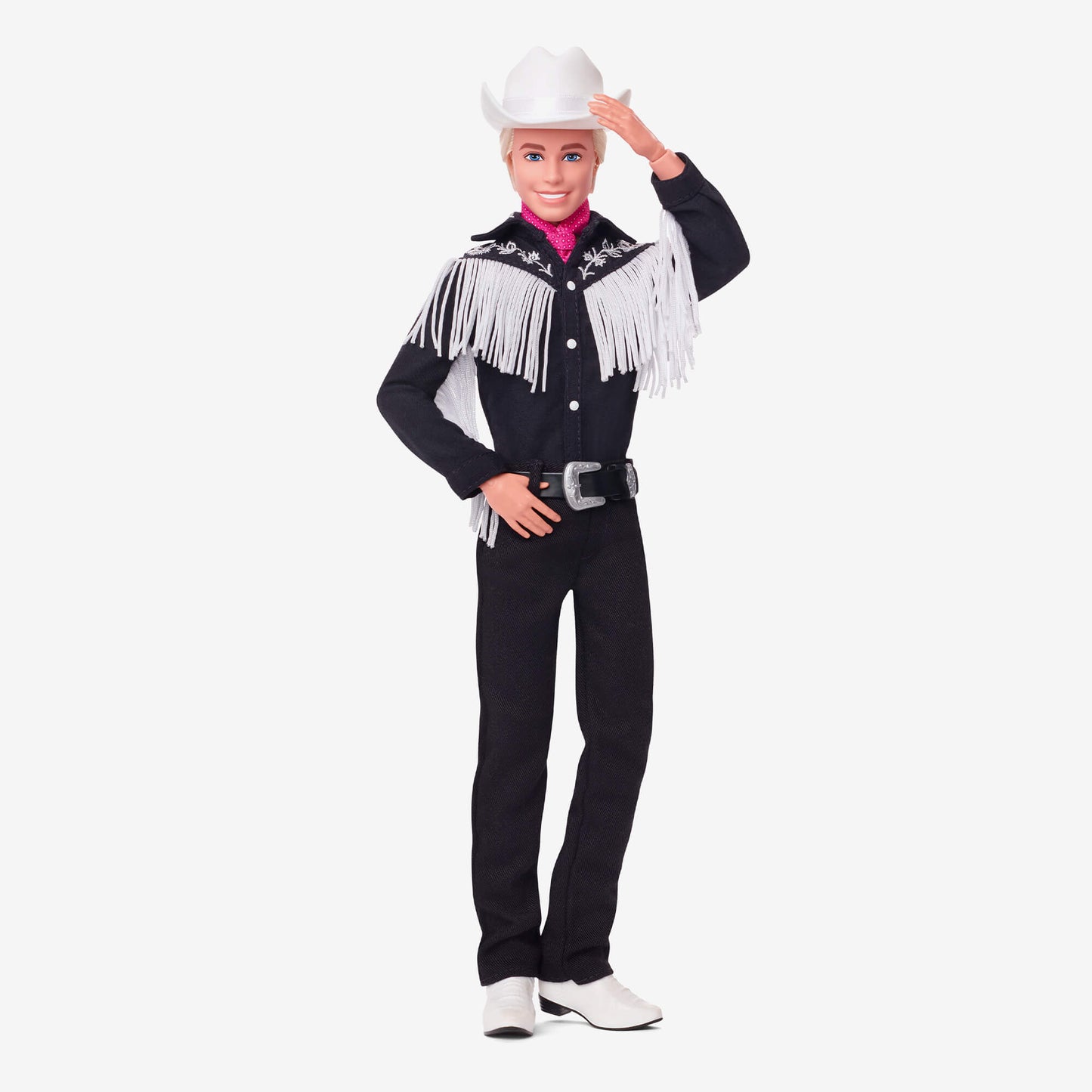 Ken Doll in Black and White Western Outfit – Barbie The Movie - Búp Bê Ken Cao Bồi - Mattel Creations - Góc nhìn khác 3