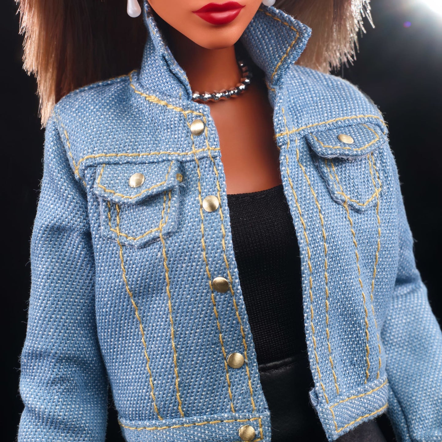 Barbie Signature Music Series Tina Turner Doll - Búp bê Sưu tầm Huyền thoại Rock 'n Roll - Mattel HCB98 Mattel - ảnh 4 - Coll
