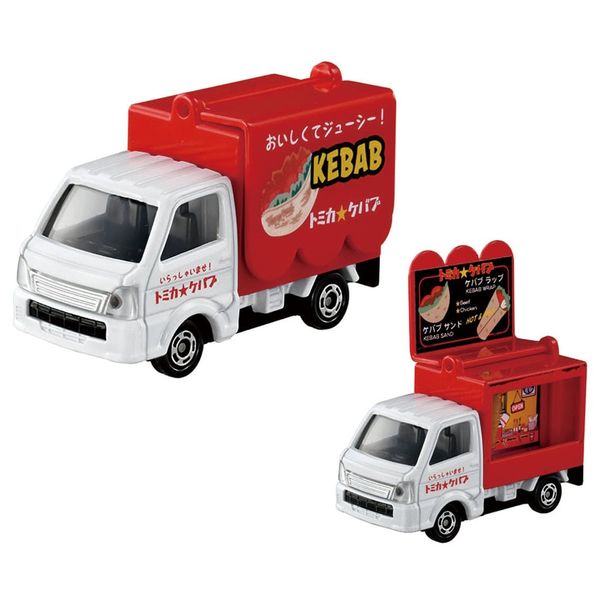 Tomica Let's Eat Together! Tomica Food Shop Set
