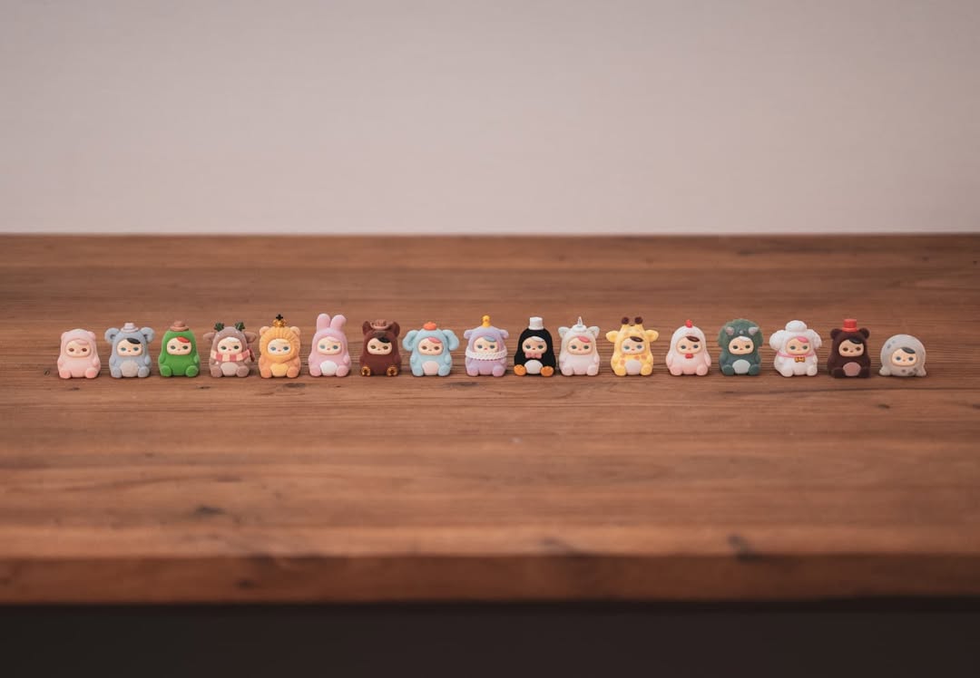 Pucky Animal Beanie Blind Box Series - Mô Hình Đồ Chơi Art Toy - One Little Planet