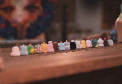 Pucky Animal Beanie Blind Box Series - Mô Hình Đồ Chơi Art Toy - One Little Planet