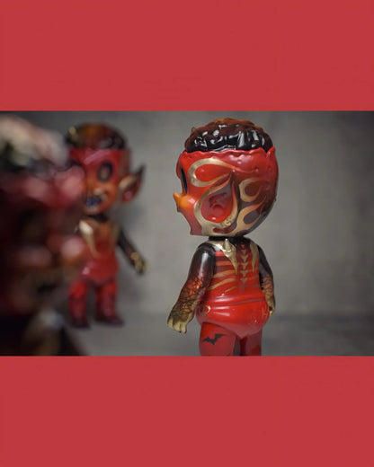 Kean Collaboration Model - Mô hình Art Toy Sofubi cao cấp - Gunpowder - Hình ảnh chi tiết 2