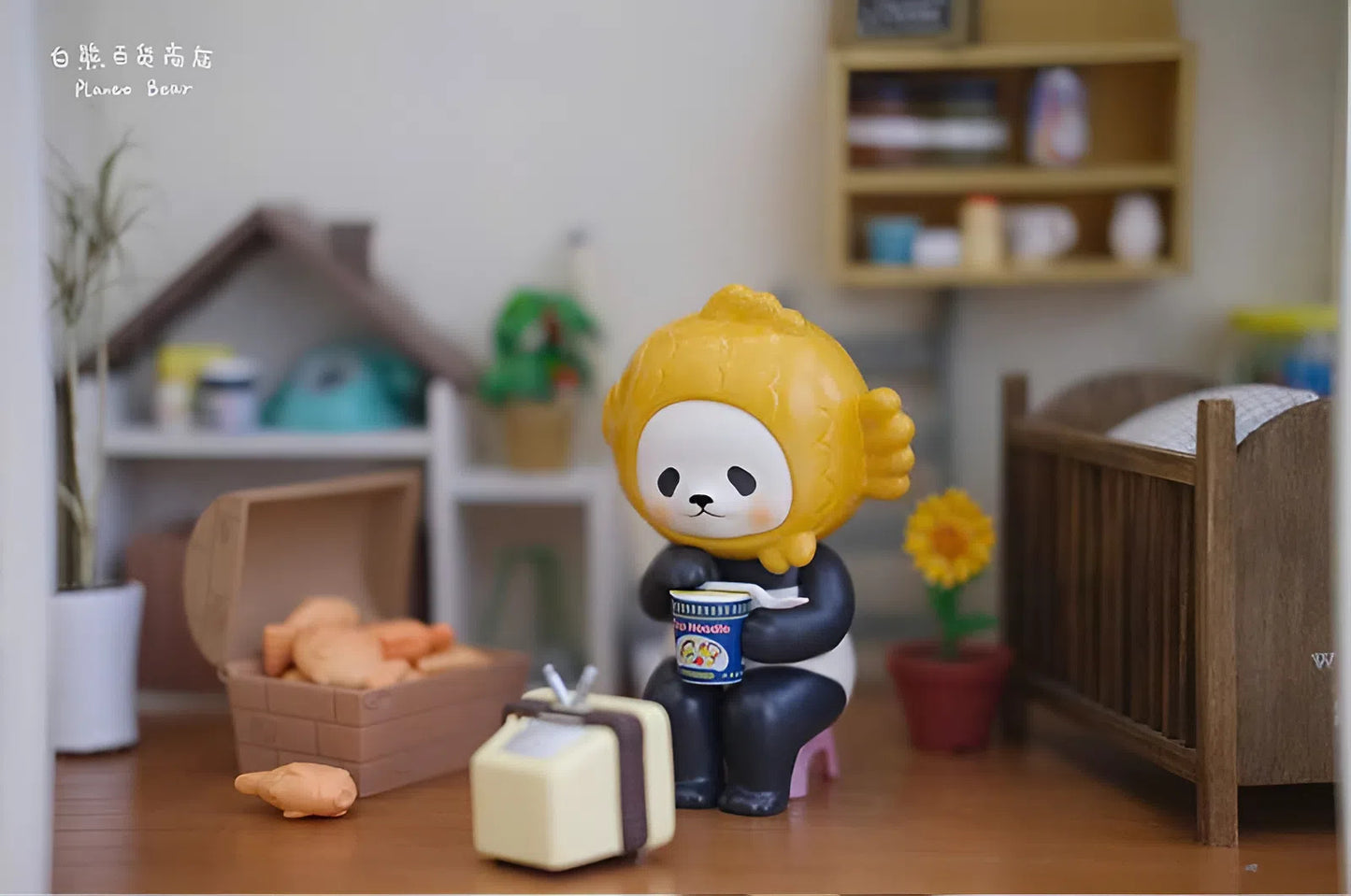 Pan Pan Planet Bear Theater Blind Box Series - Mô hình Blind Box Chính Hãng Planet Bear