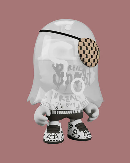 SUPERGHOST BY TREVOR ANDREW - Mô hình Limited Figure Chính Hãng Super Plastic